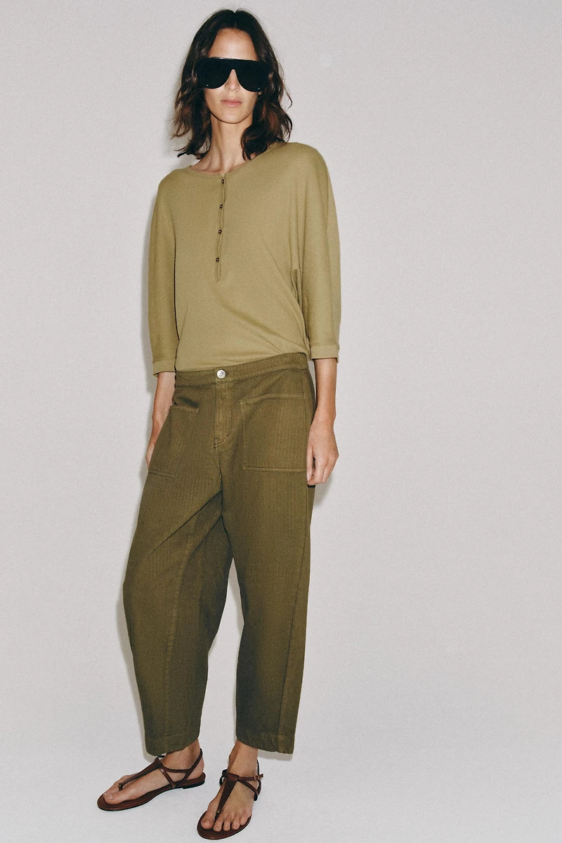 PANTALON BARREL ZW COLLECTION
