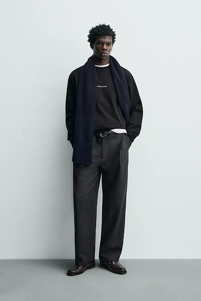 SWEATSHIRT REGULAR FIT TEXTE IMPRIMÉ