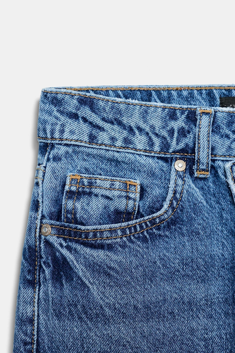 Z.09 HIGH-WAISTED STRAIGHT CROSSOVER FULL LENGTH JEANS