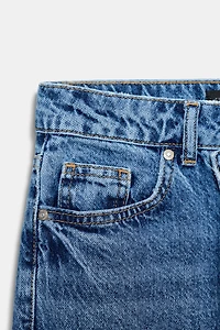 Z.09 HIGH-WAISTED STRAIGHT CROSSOVER FULL LENGTH JEANS