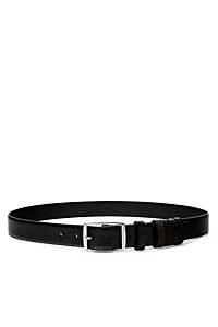 Leather belt with 5 loops - STUDIO