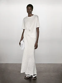 Oversize t-shirt with seam detail