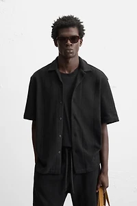 JACQUARD TEXTURED SHIRT