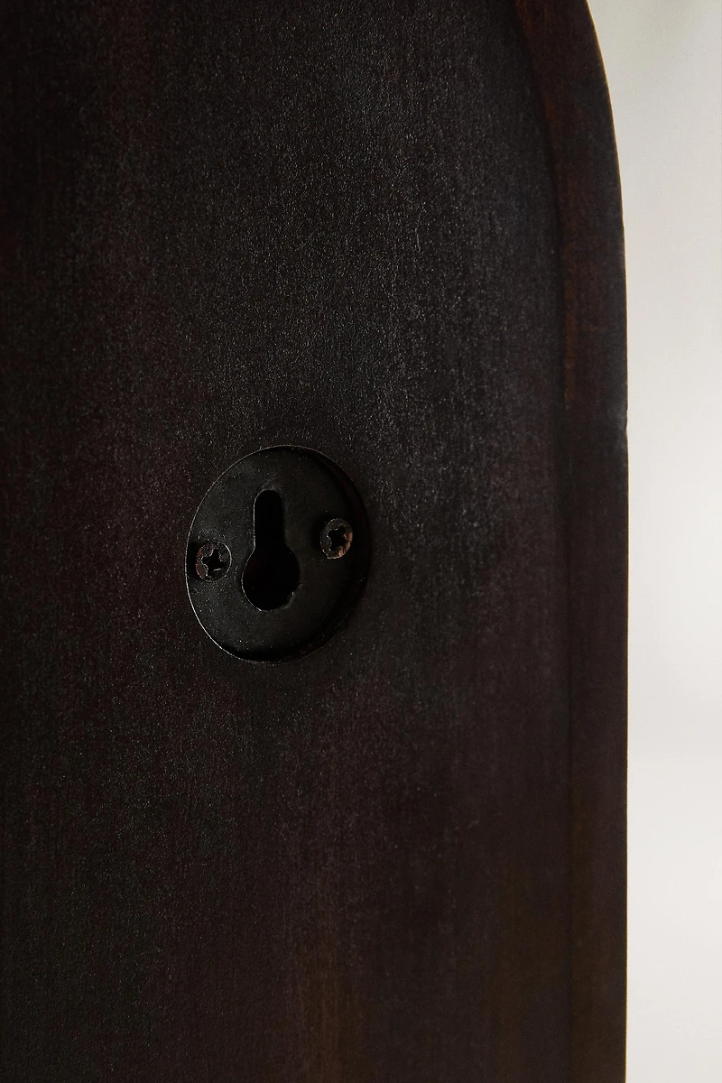 MIRROR WITH WOODEN FRAME