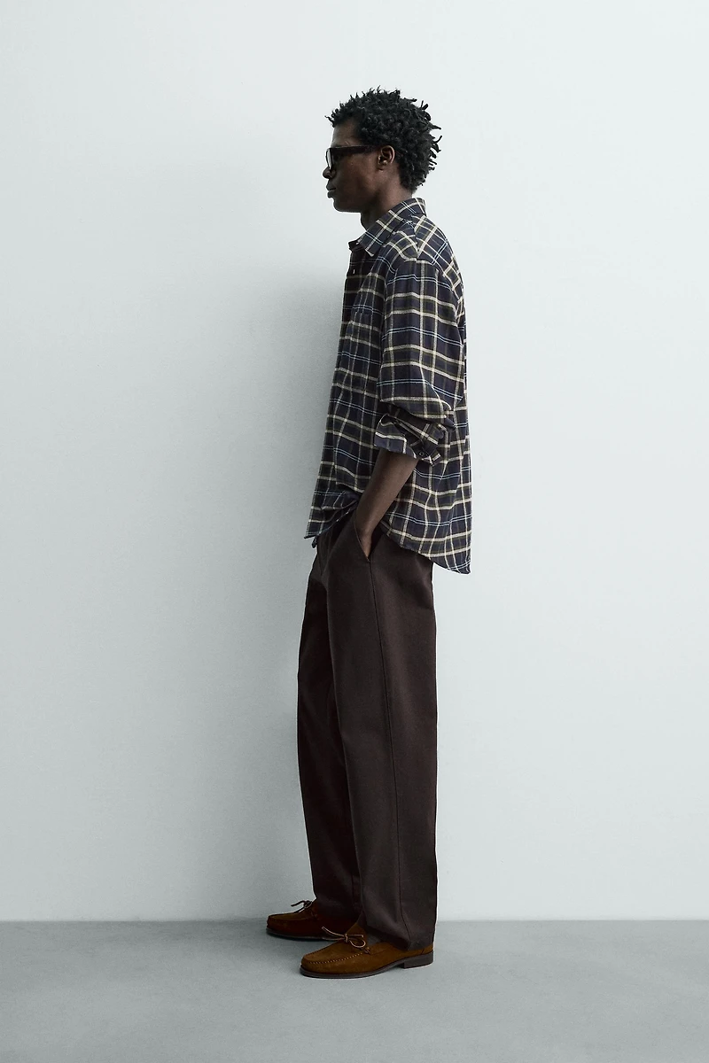PLAID FLANNEL SHIRT