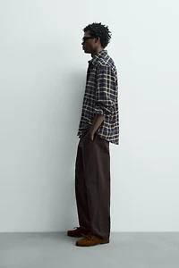 PLAID FLANNEL SHIRT