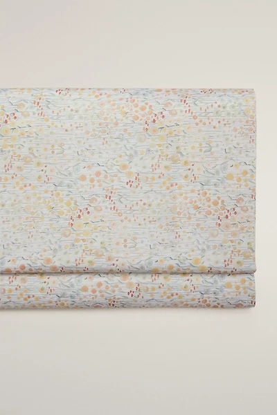 MINI FLORAL PRINT SATEEN FLAT SHEET