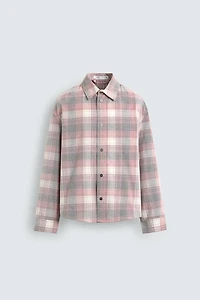 PLAID CORDUROY SHIRT