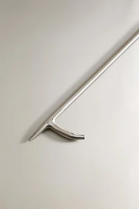 TISONNIER ACIER FEU CHEMINÉE