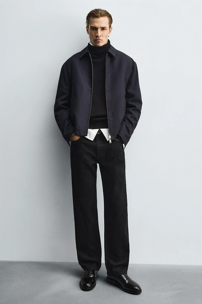 PATENT LEATHER EFFECT DRESS SHOES