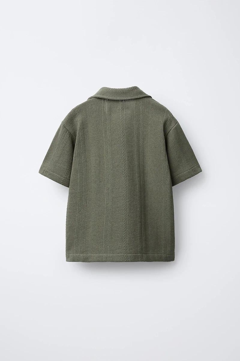 TEXTURED SHIRT