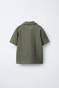 TEXTURED SHIRT