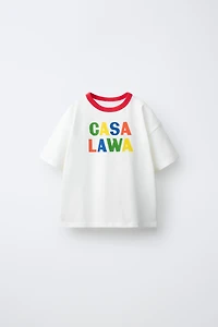 T-SHIRT IMPRIMÉ LOGO CASA LAWA X ZARA KIDS