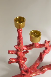 METAL CORAL CANDLESTICK | MARISA BERENSON