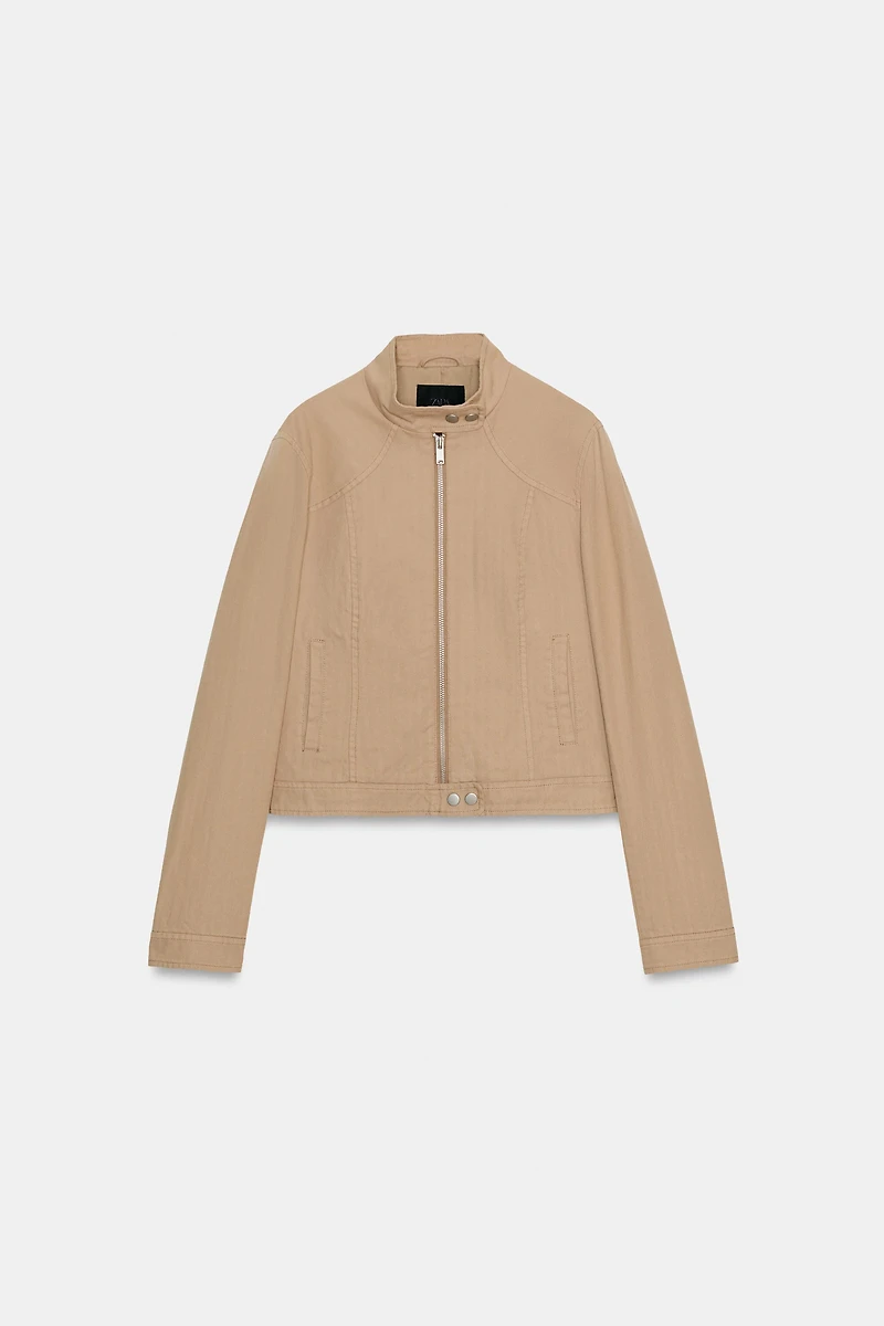 WASHED EFFECT JACKET