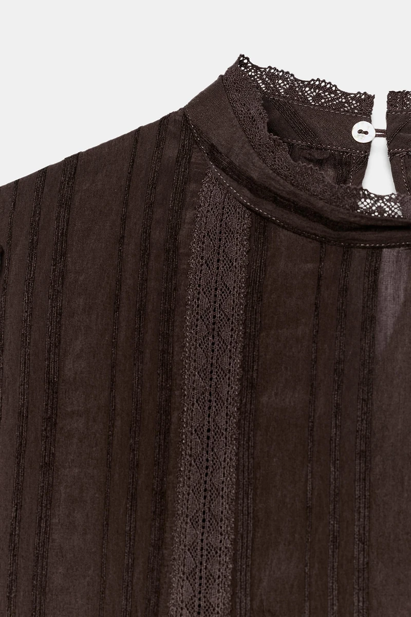 ROMANTIC LACE SHIRT