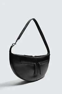 SAC PORTÉ ÉPAULE À SURPIQÛRES