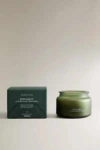 (240 G) BERGAMOT & CEDAR WOOD, PETIT GRAIN SCENTED CANDLES