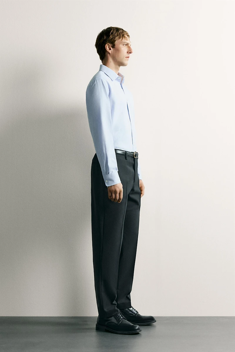 EASY CARE TEXTURED SHIRT