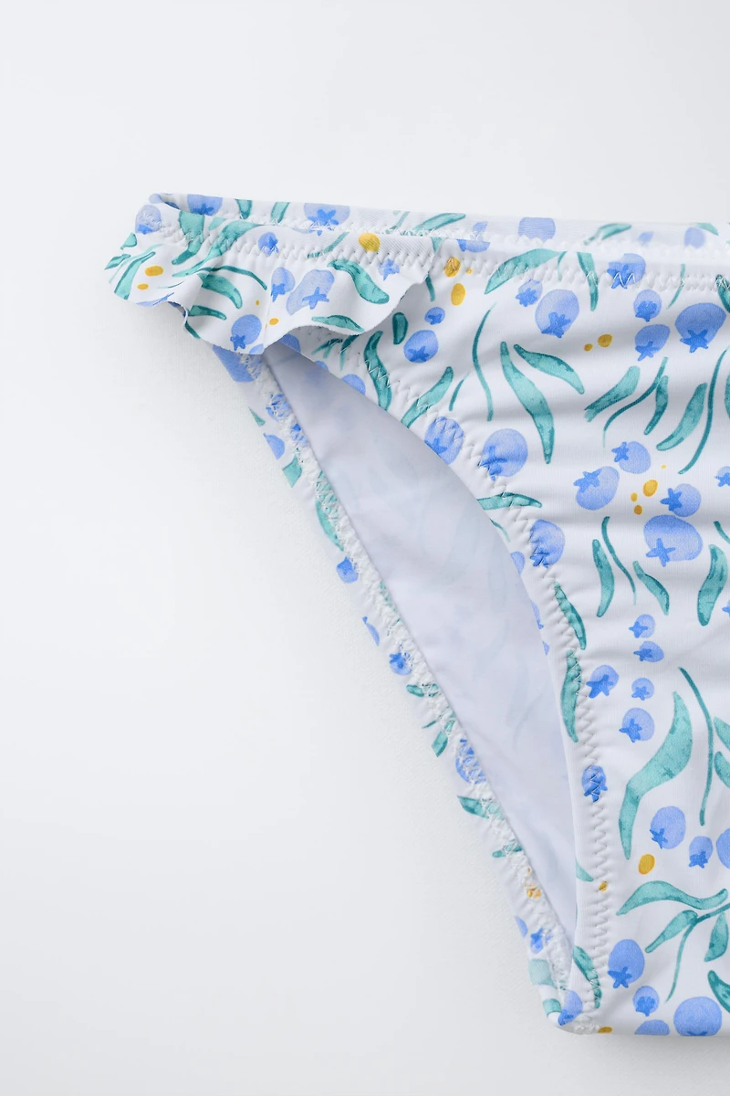 6-14 ANS/ BIKINI À IMPRIMÉ FEUILLES