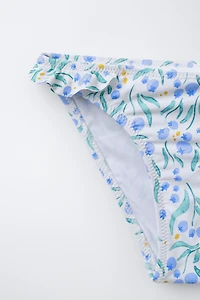 6-14 ANS/ BIKINI À IMPRIMÉ FEUILLES