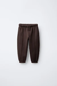 FLEECE-LINED BALLOON PANTS