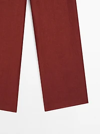 Pantalon fluide 100 % lin
