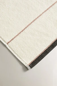 SERVIETTE DE BAIN FRISE POINT RIZ