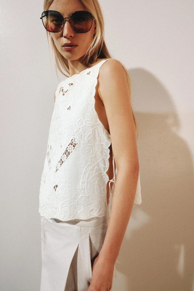 BLOUSE BRODÉE ZW COLLECTION
