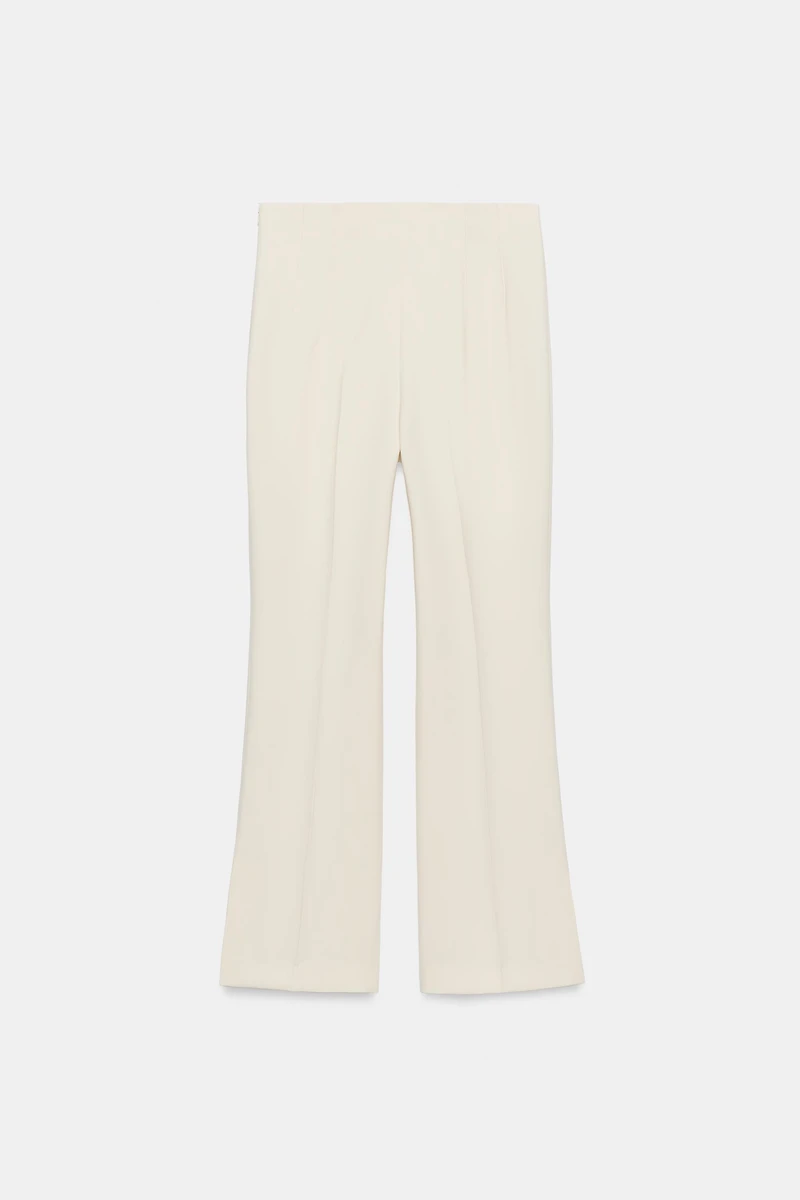 ZW COLLECTION HIGH-WAIST CROPPED PANTS