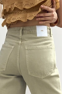 Z.02 HIGH WAIST STRAIGHT ANKLE JEANS