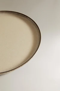 STONEWARE DINNER PLATE