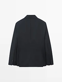 Veste de costume 100 % laine froide