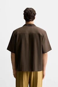 CHEMISE FLUIDE COUPE DÉCONTRACTÉE