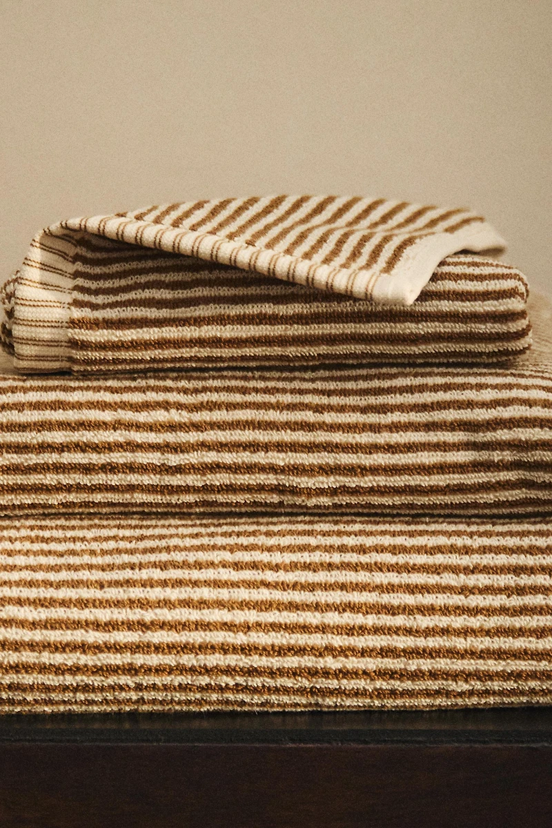 SERVIETTE DE BAIN RAYURES