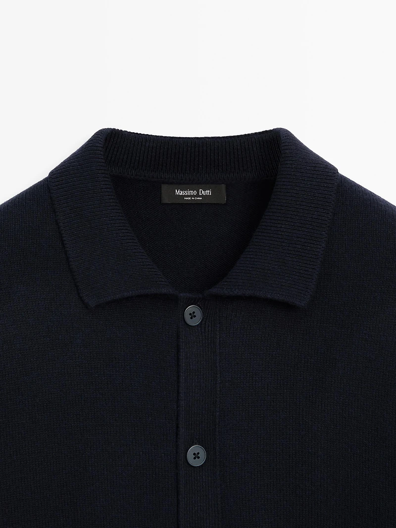 Cardigan coton