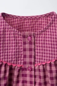 CHEMISE À CARREAUX VICHY