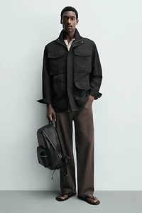 TEXTURED BACKPACK