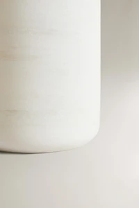 WHITE MARBLE BATHROOM TUMBLER