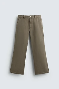 JEAN CHINO WIDE FLARE FIT