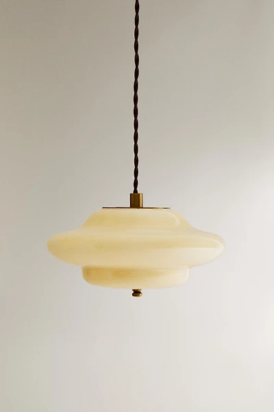 SMALL GLASS CEILING LAMP