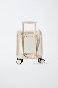 TRANSPARENT TRAVEL SUITCASE