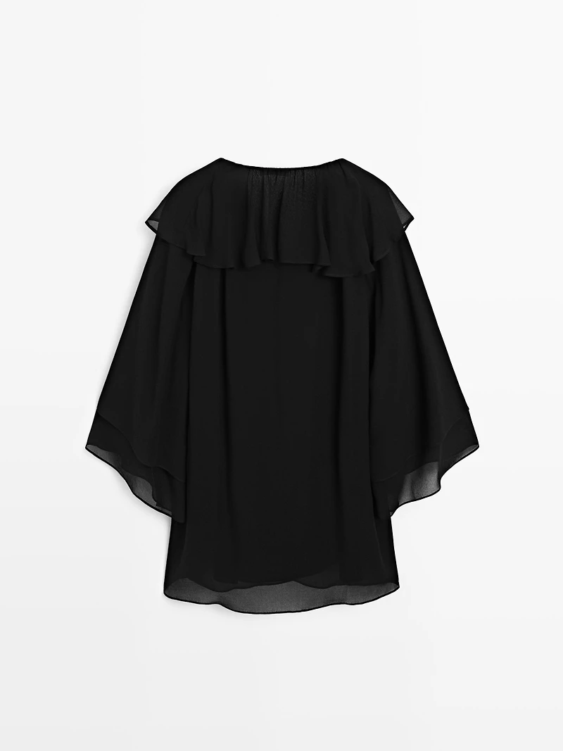 Short ruffled dress