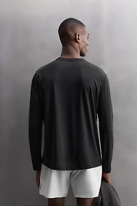 BASIC LONG SLEEVE TECHNICAL T-SHIRT