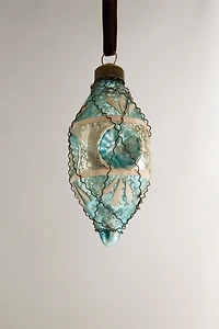 RETRO CHRISTMAS TREE BALL ORNAMENT