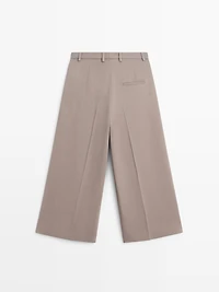 Bermuda fluide long et large