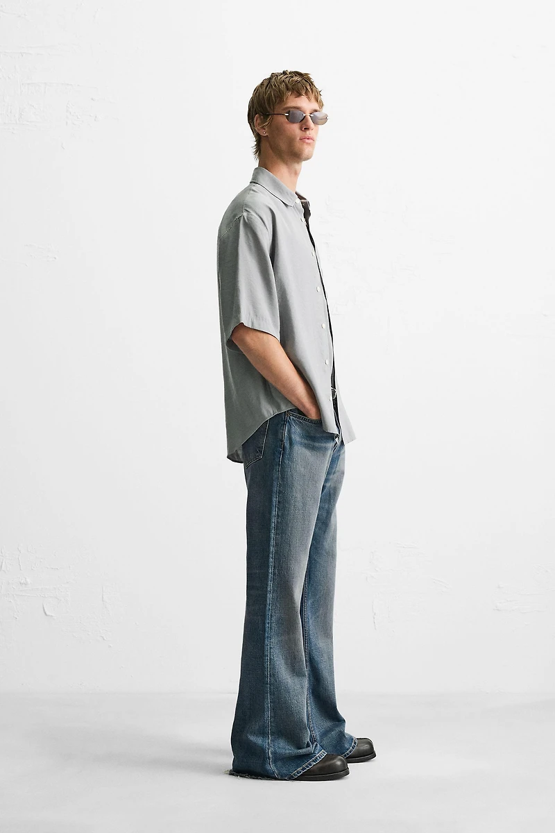 RELAXED FIT FLOWY SHIRT