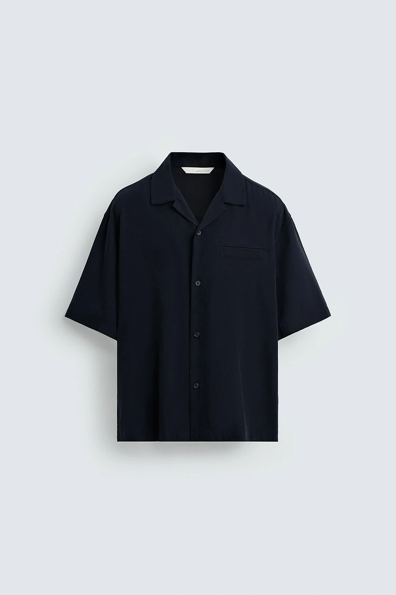 RELAXED FIT FLOWY SHIRT