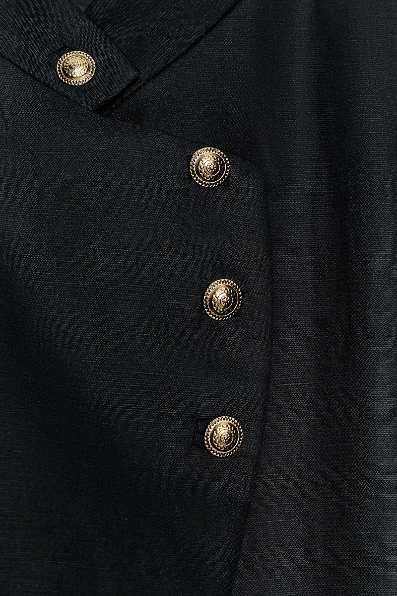 ZW COLLECTION LINEN BLEND BLAZER