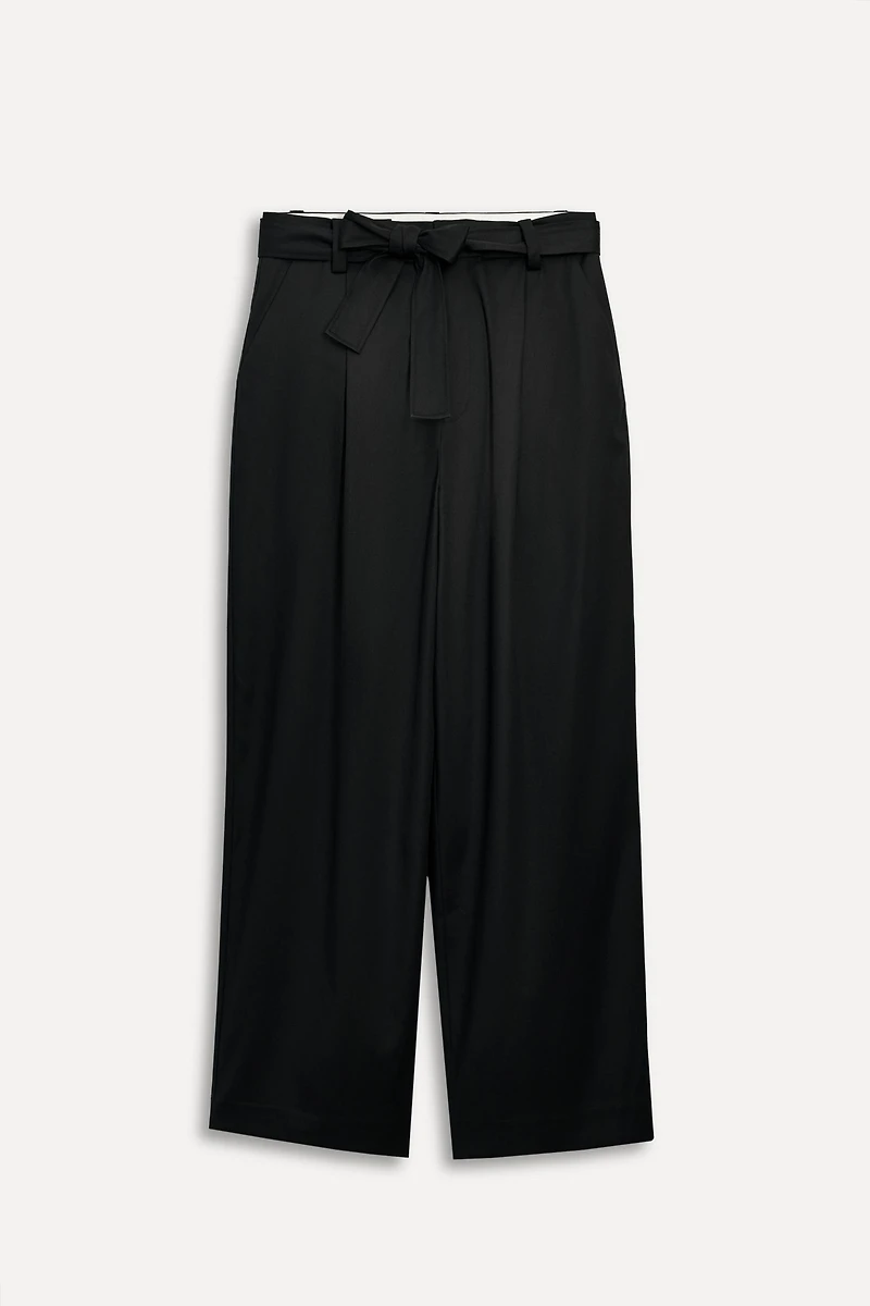 BELTED WOOL BLEND PANTS 50TH ANNIVERSARY